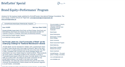 Desktop Screenshot of brand-equity-performance.de